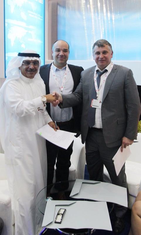 GSS signed contract with ICCES (Saudi Arabia) at CABSAT 2014 show