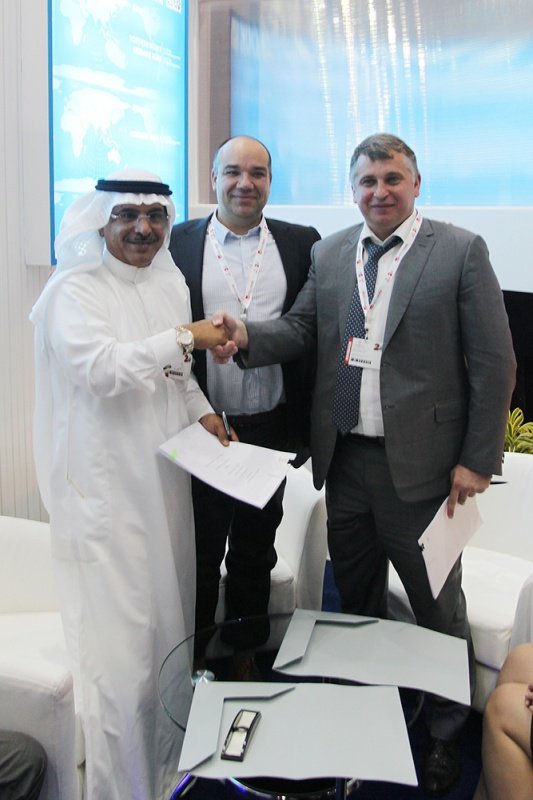 GSS signed contract with ICCES (Saudi Arabia) at CABSAT 2014 show