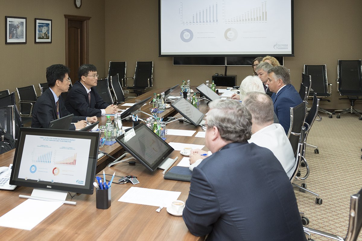 Gazprom Space Systems and ChinaSatcom agreed to develop cooperation between the companies