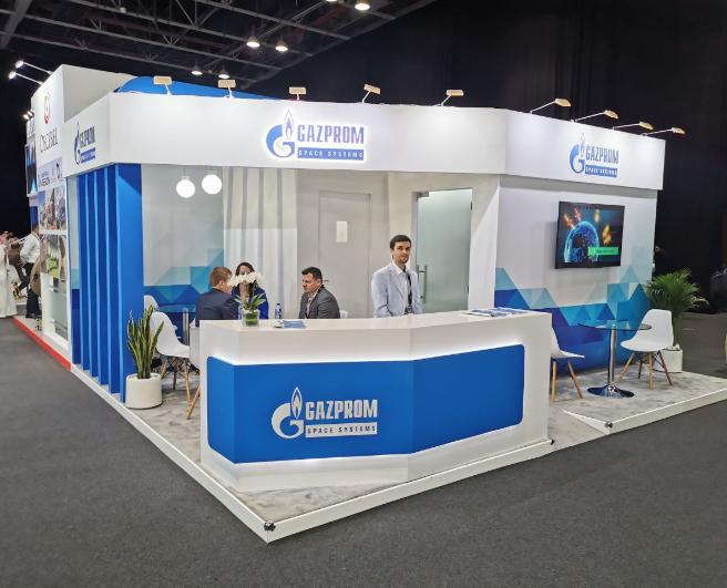 Gazprom Space Systems at CABSAT 2023