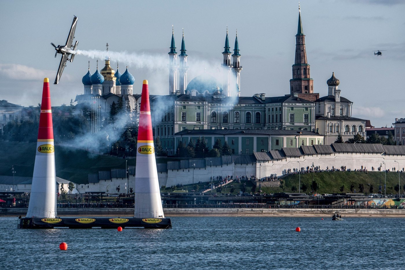 Red Bull Air Race was broadcasted via Yamal-402 satellite 